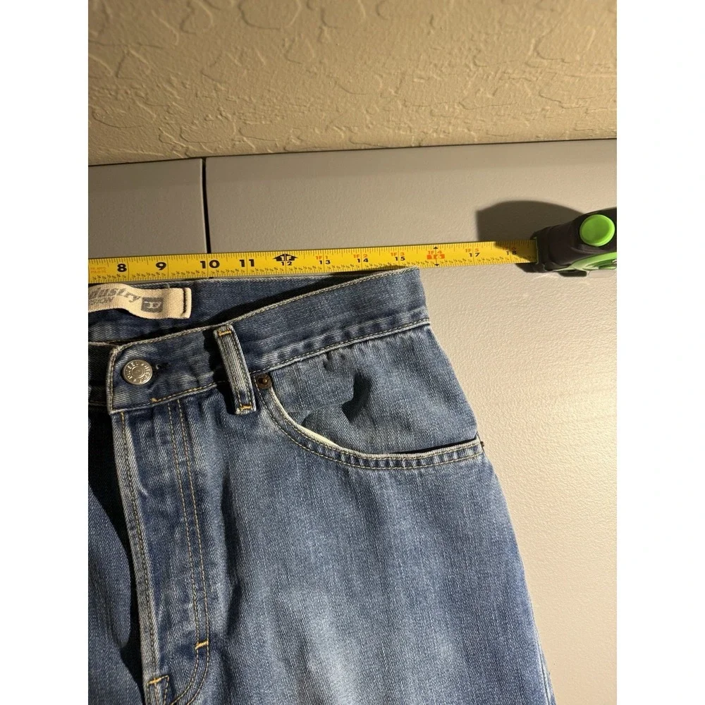 Vintage Diesel Industry Jeans RR55 Straight Legs 32x30 Made In Italy Button Fly